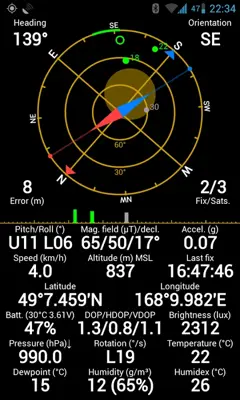 GPS Status and Toolbox android App screenshot 0