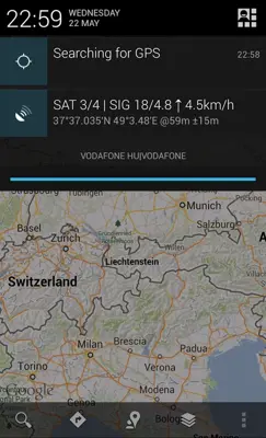 GPS Status and Toolbox android App screenshot 2