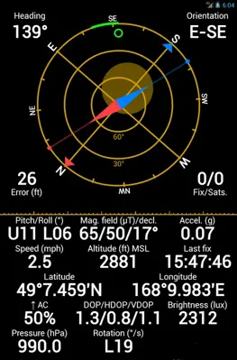 GPS Status and Toolbox android App screenshot 7